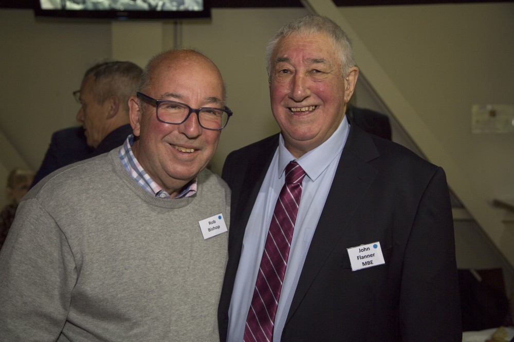 Rob Bishop with John Flanner MBE